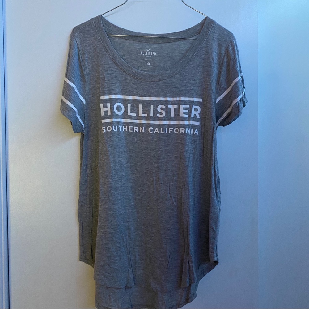 hollister logo t-shirt
